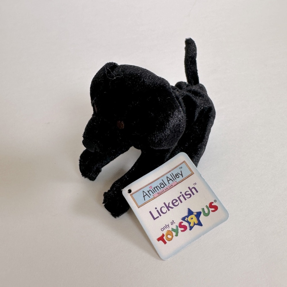 4/$25 Vintage Lickerish‎ Animal Alley Toys R Us small collectible plush toy